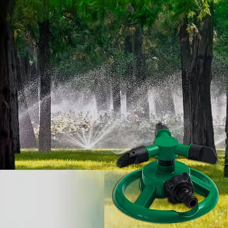 Aspersor cu Rotație 360° și Duze Reglabile - Irigații pentru Gazon și Grădină